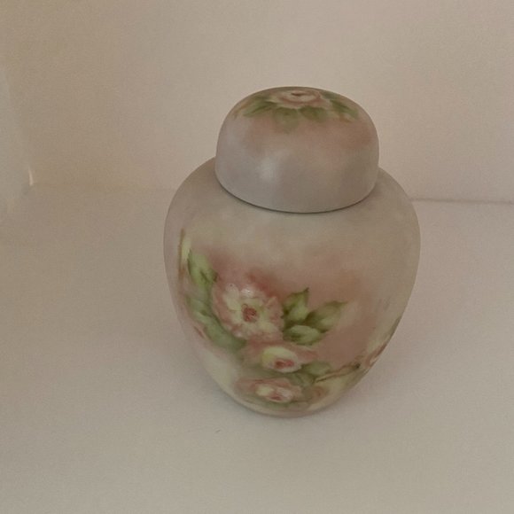 Vintage Hand Painted Ginger Jar - Picture 1 of 4
